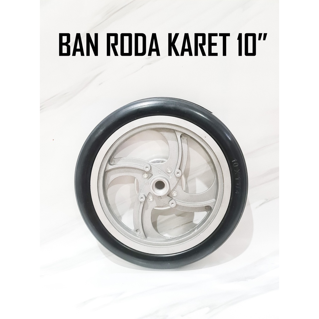 Ban Sepeda Lipat Abike Wheel 10 Inch Roda Karet