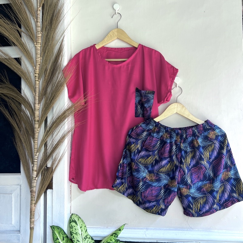 (rayon premium)/ homewear / Piyama dewasa / Baju tidur rayon / babydoll rayon / piyama rayon / set piyama motif / daster rayon / daster / kemeja rayon / set kemeja/ piyama murah/ daster murah-13