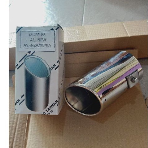 Muffler Ujung Knalpot ALL NEW AVANSA ( Miring)