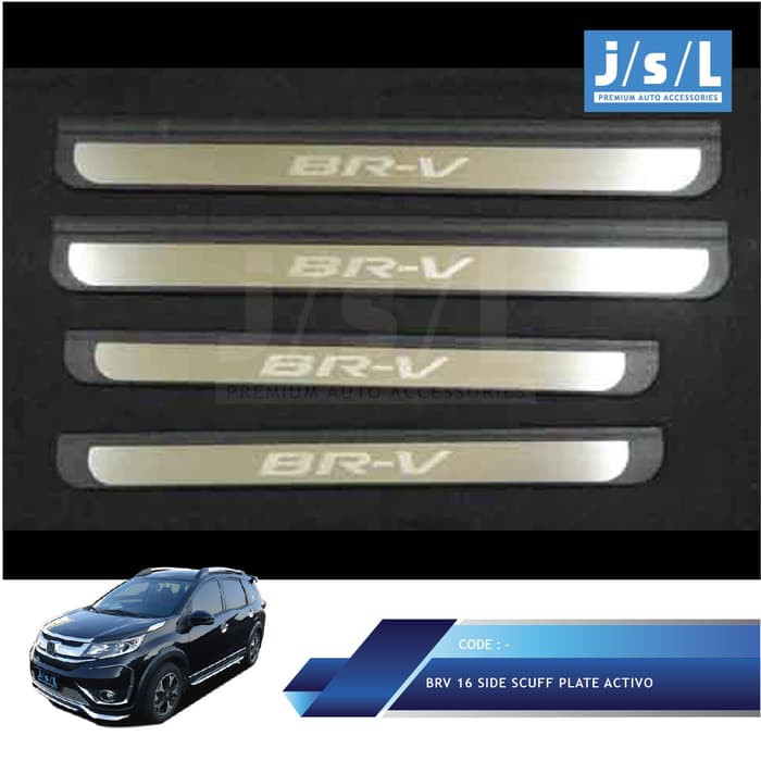 BRV 2016 2017 2018 2019 2020 Aksesoris Door Sill Plate JSL RB9