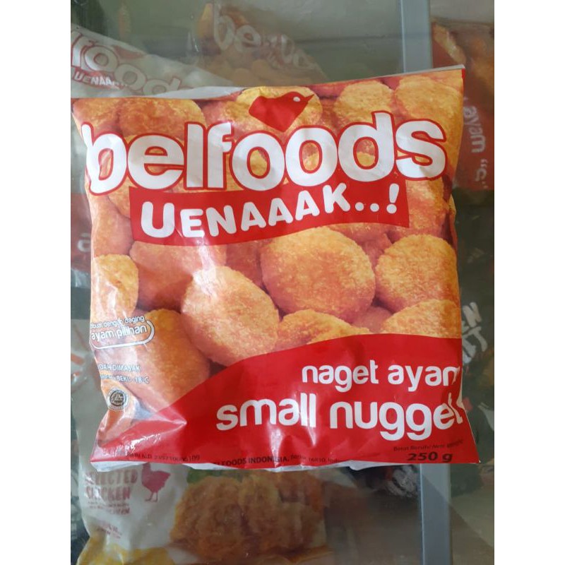 

small nuget belfoods uenak 250 gram