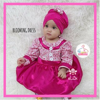 Baju Muslim Bayi Perempuan Usia 1 Tahun I Gamis Anak I Baju Muslim Bayi Perempuan Usia 1 Tahun I Gamis Anak I