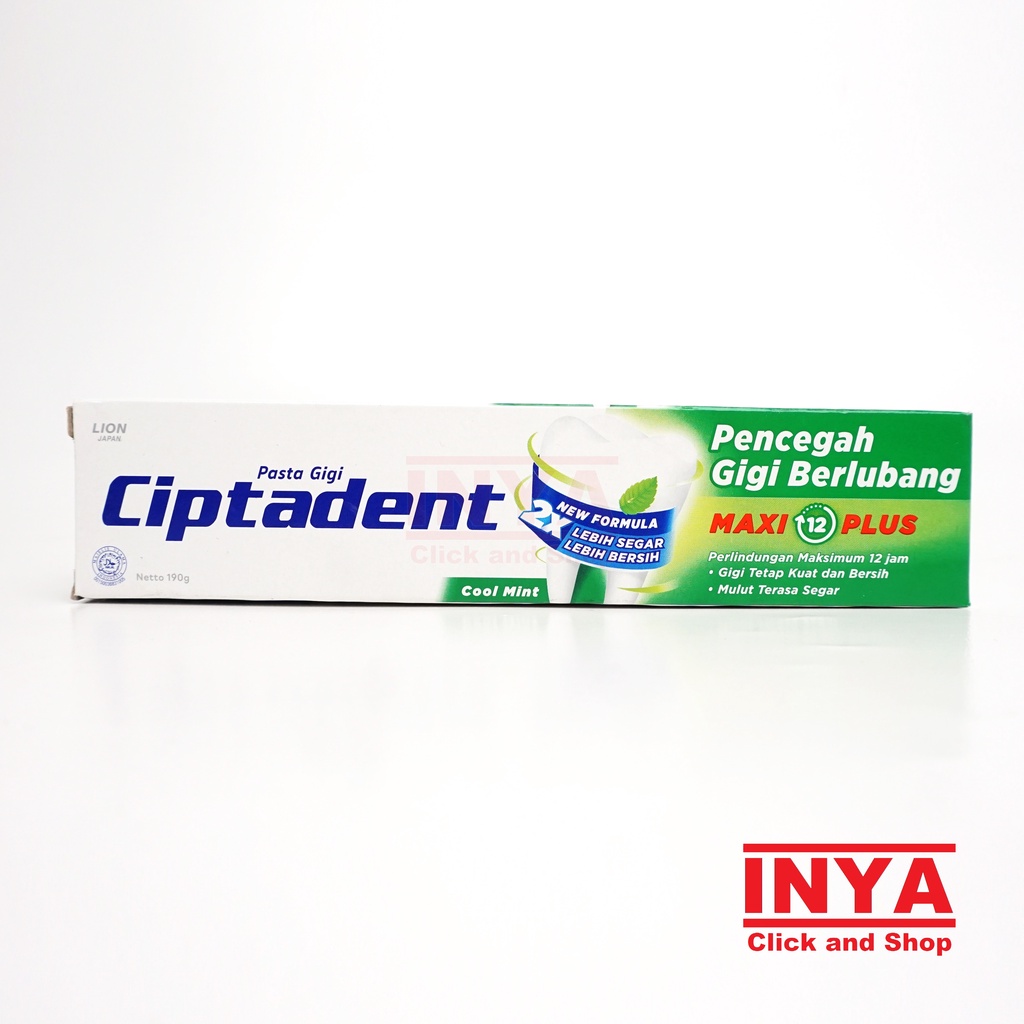 CIPTADENT COOL MINT TOOTHPASTE 190gr - Pasta Gigi - Odol