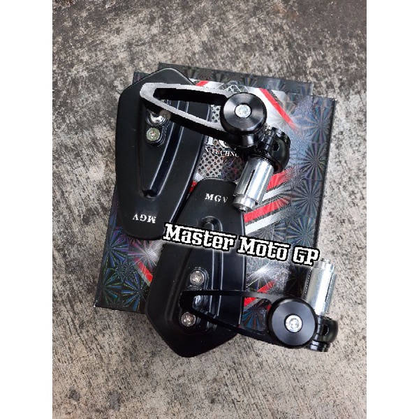 Spion jalu pentagon Mgv kaca spion bar end trioval pentagon MGV Racing Nmax aerox Pcx Adv Vario 150 Vario160 Mio beat lexi scoopy fino