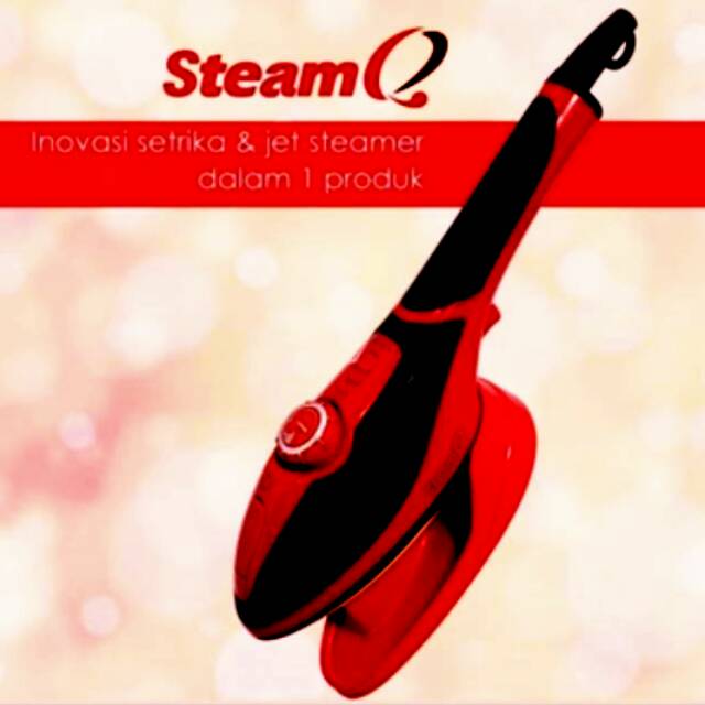 #SETRIKA UAP LISTRIK MERK STEAM Q