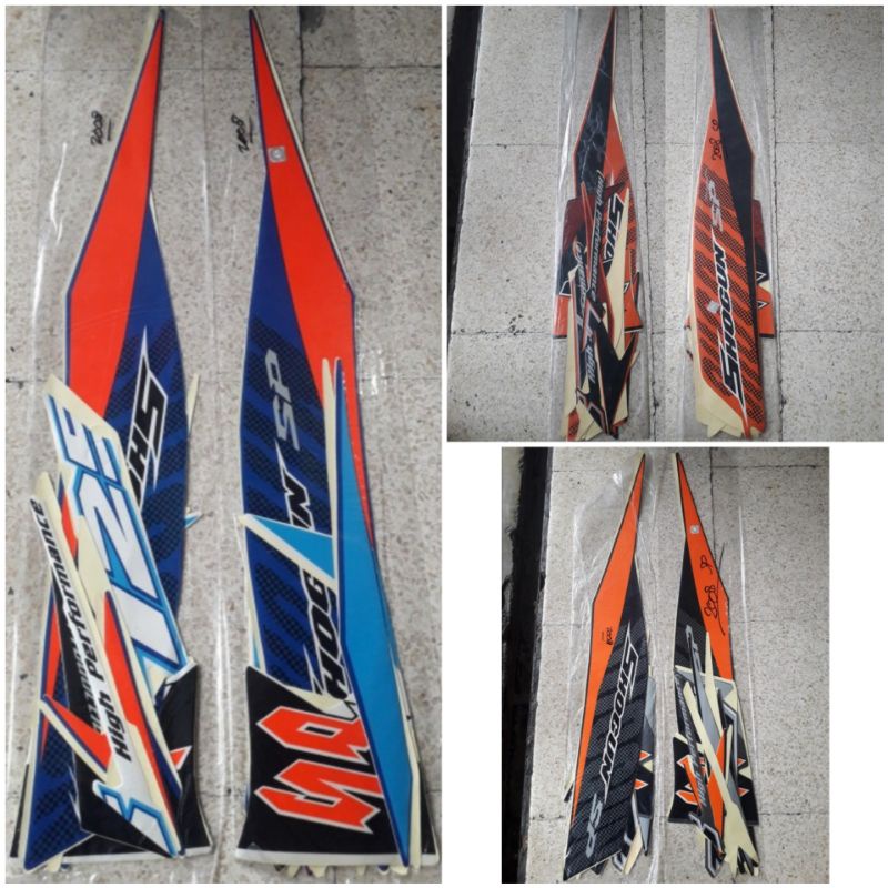striping sticker suzuki Shogun Sp 125 new 2008 2009