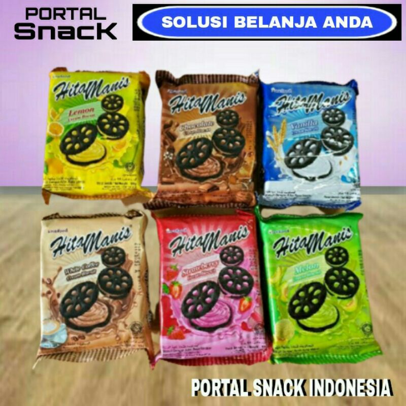 

HITAMANIS inafood hitam manis biskuit 99 gram/bks