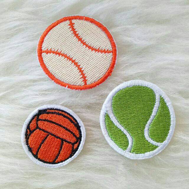 Patch bola/patch bordir/bordir tempel/patch baju