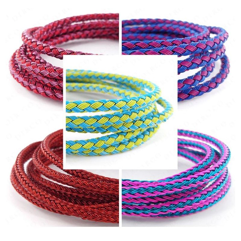 Bahan Gelang Tali Kawat Meteran Untuk Membuat Gelang Wirerope