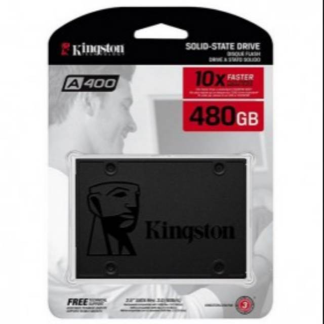 SSD KINGSTON 512GB A400 SATA III - KINGSTON SSD A400 512GB - SSD 256G KINGSTON, SSD 128G KINGSTON