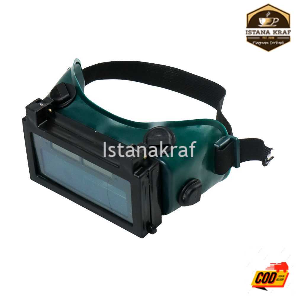 TRUSOXIN Kacamata Las Otomatis Auto Darkening Soldering Googles - YZ01