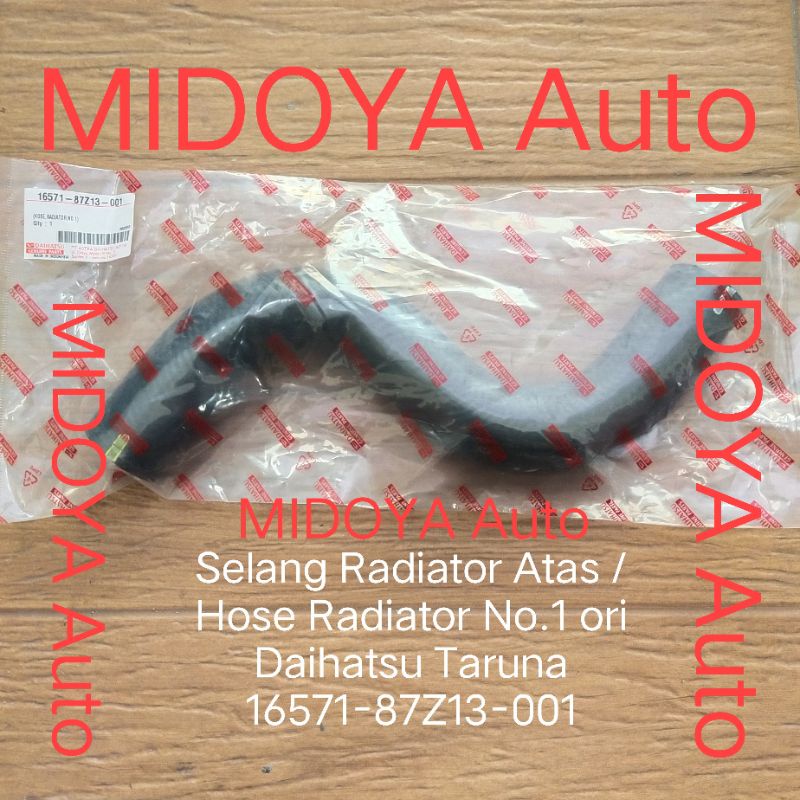 Selang Radiator Atas Hose Radiator No.1 Daihatsu Taruna ori 16571-87Z13-001