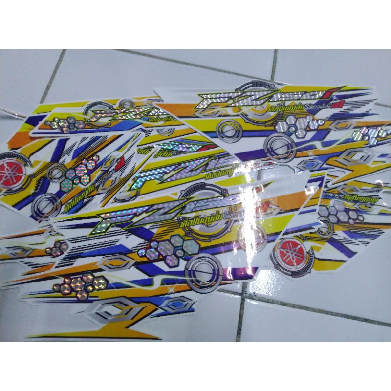 STRIPING+HOLOGRAM VIXION OLD FZ 150i SUPERKILAP