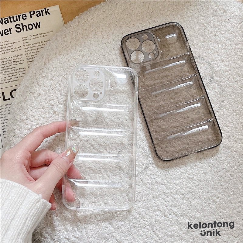 For iPhone - Puffy Clear Case/ Jacket Air Pillow Case