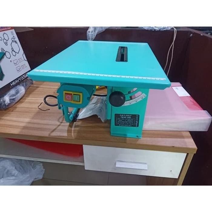 Produk Baru NRT-Pro TS8 Table Saw 8 inch 600 watt - Mesin Gergaji Meja Low watt