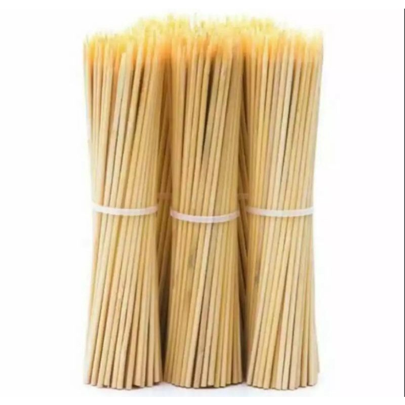 Tusuk Sate Bambu 20cm/Tusuk Sate Bambu Tebal/Tusuk Sate Bambu Murah