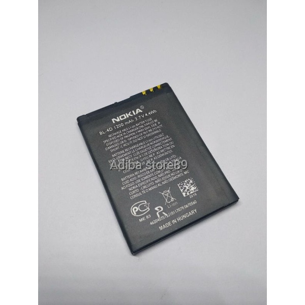 Baterai Batre Battery Nokia E5 E7 N8 BL-4D Original Battery