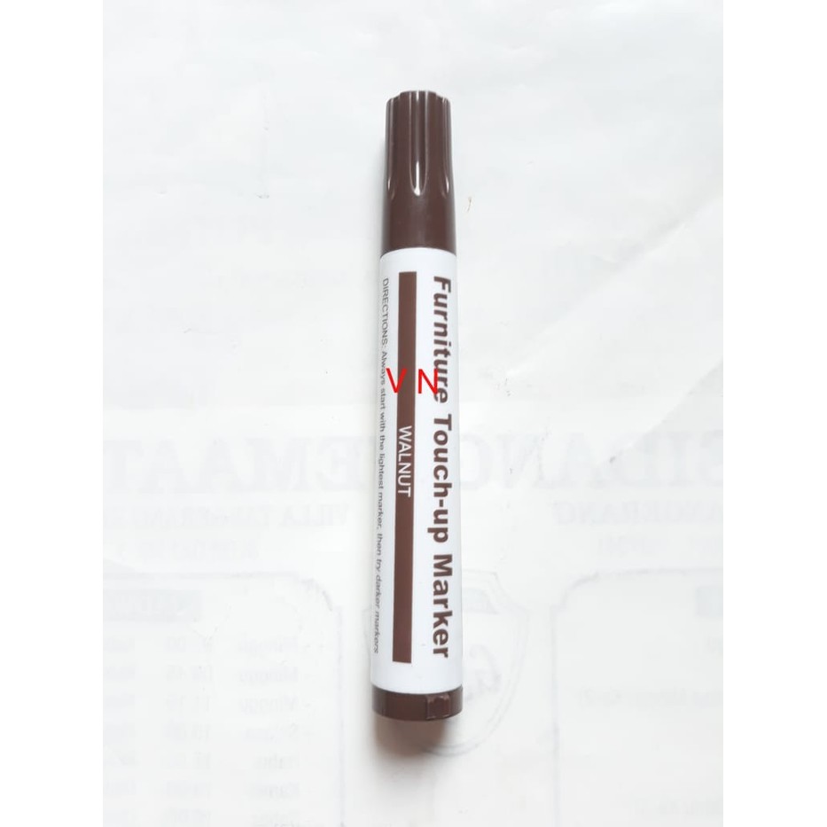 

spidol Hpl warna walnut/coklat tua furniture touch-up marker