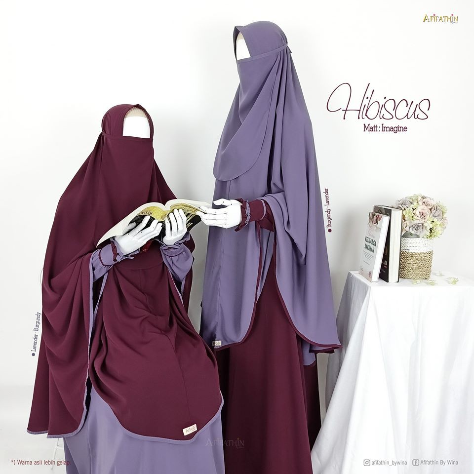 Gamis HIBISCUS Afifathin By WINA ORI