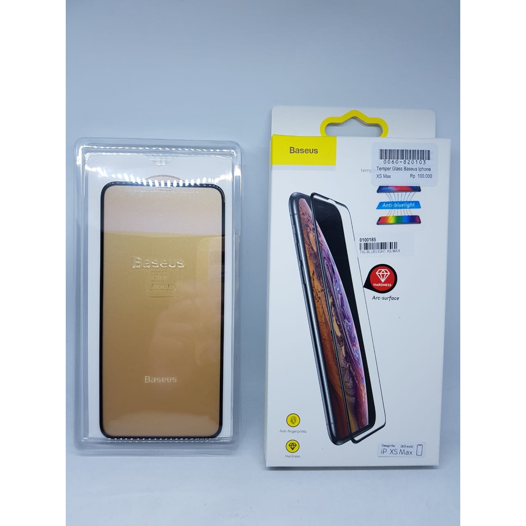 TEMPERED GLASS BASEUS IPHONE Xs Max