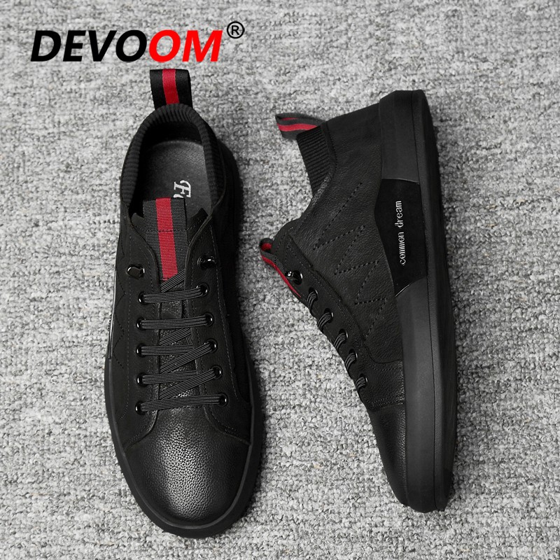 genuine leather sneakers for men