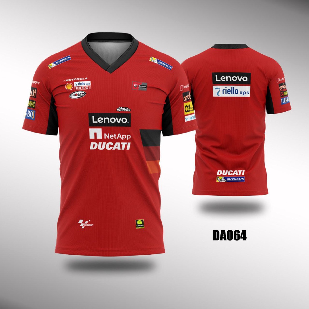 kaos jersey Motogp Ducati 2022 DA064 kaoskoo