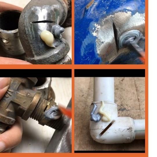 [FREE GIFT] Lem khususuntuk besi/ Lem Perekat Super Kuat Serbaguna Caster Glue A+B, lem besi multi- 