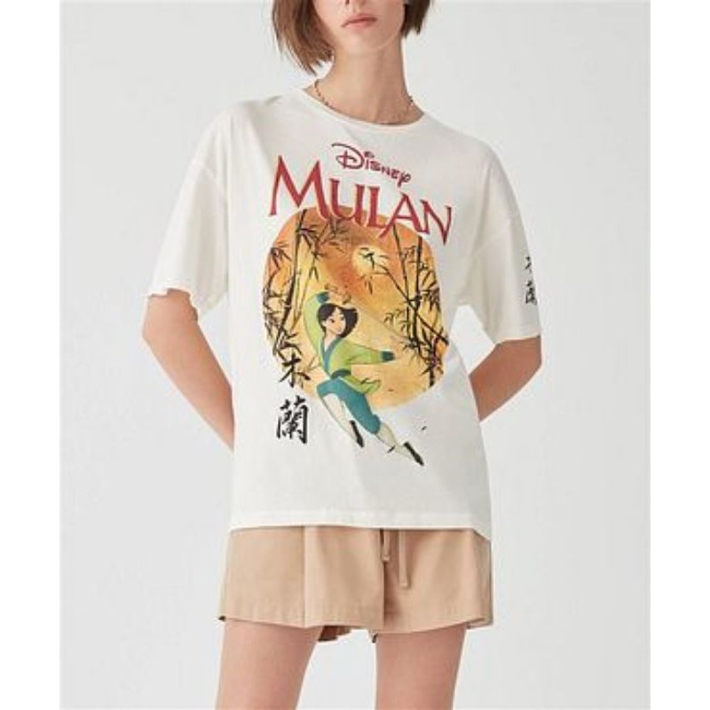 Mulan Disney T-Shirt Kaos Import