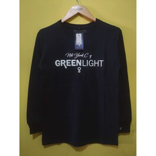 Jual kaos distro bandung greenlight baju murah lengan panjang pria