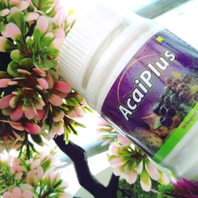 Acaiplus Acai Berry Pelangsing Nasa Tanpa Diet Original Herbal Alami