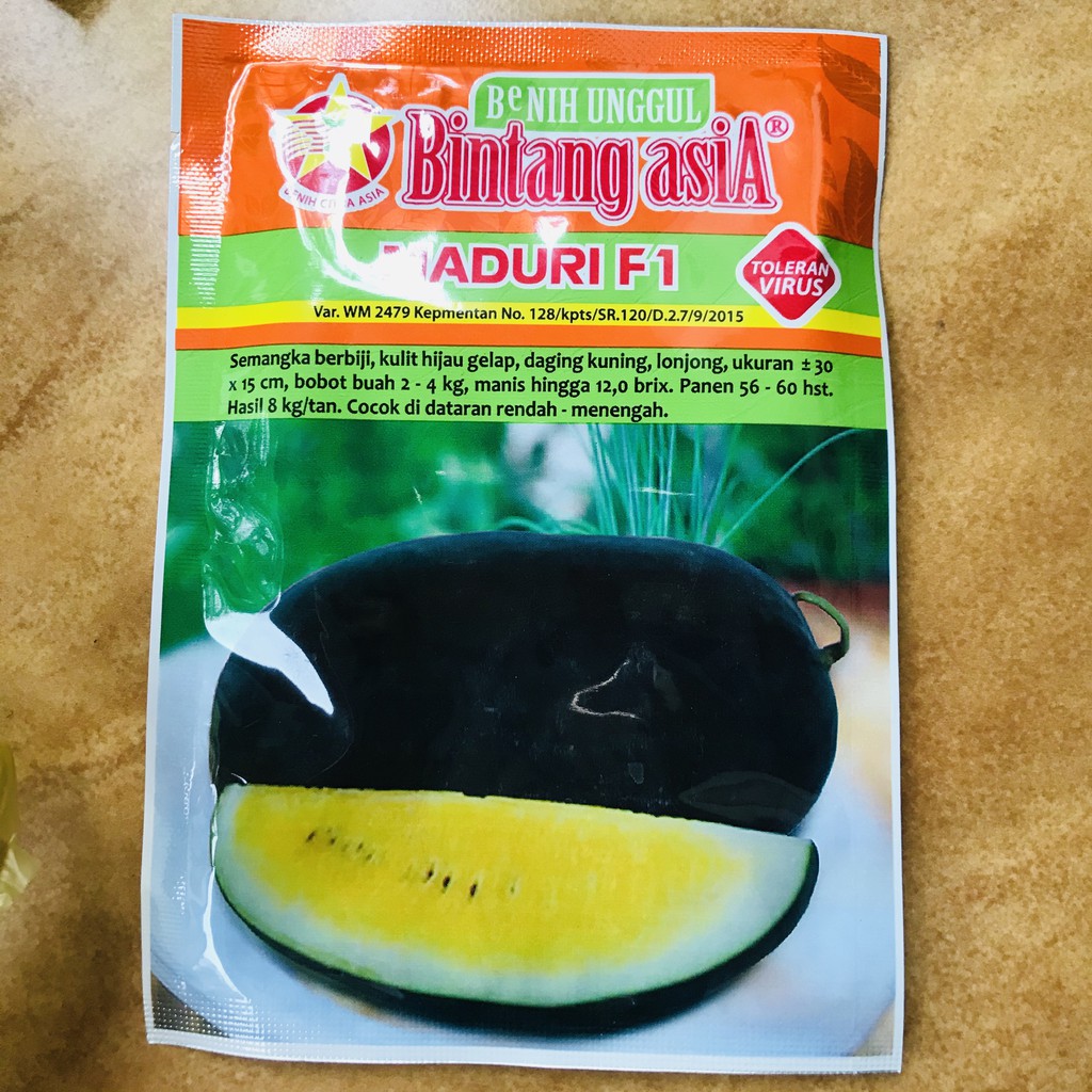BENIH BIBIT TUMBUHAN MADURI F1 (SEMANGKA)
