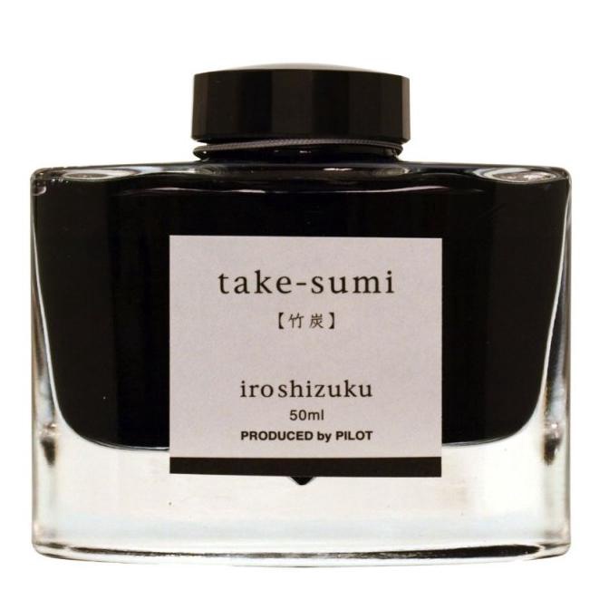 

INK-50-TAK Pilot Iroshizuku Fountain Pen Ink Take-Sumi 50ml