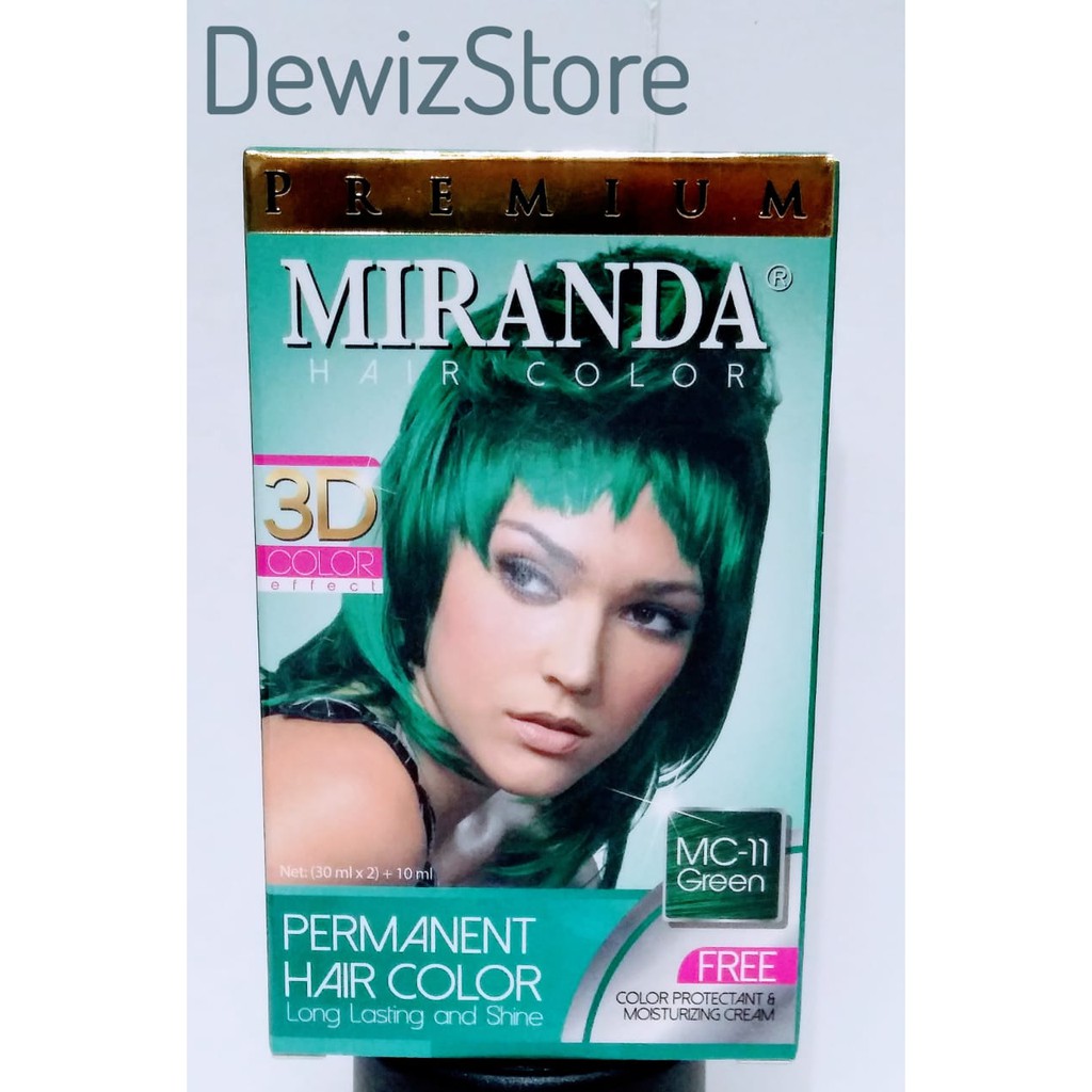 MIRANDA HAIR COLOR / PEWARNA RAMBUT MIRANDA (MC 11 - GREEN)