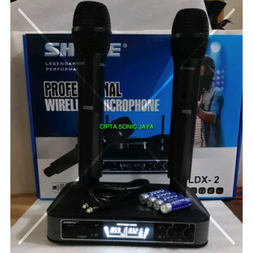 Mic Wireless SHURE LDX-2 New edition