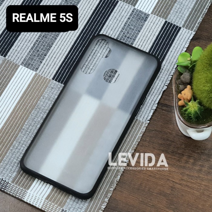 CASE REALME 5 / REALME 5I REALME 5S FUZE CASE TRANSPARAN CASING