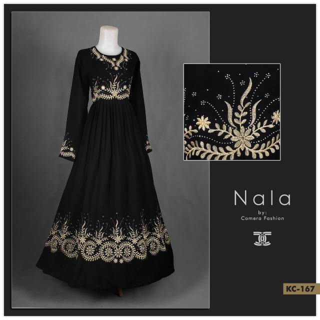 ABAYA TURKEY NALA 01 BY COMERA FASHION