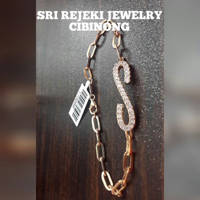 Gelang Tangan Variasi Paperlina Mata Putih L375 "SYAHNAZ"