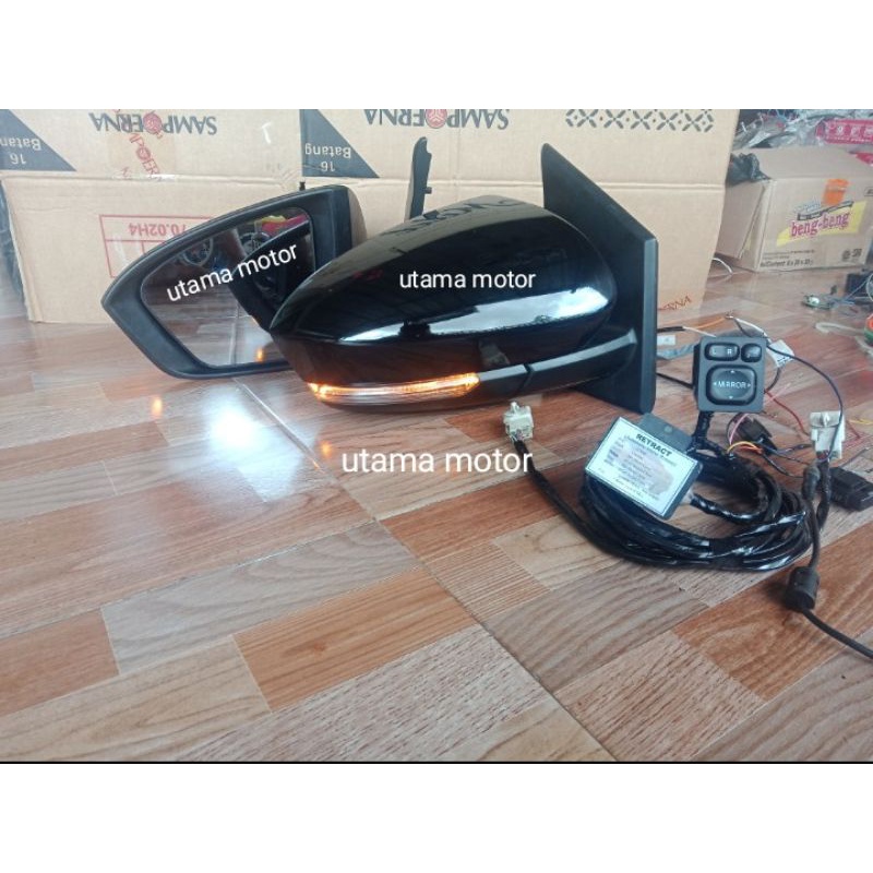 modifikasi spion mobil ayla atau agya full retract 2021