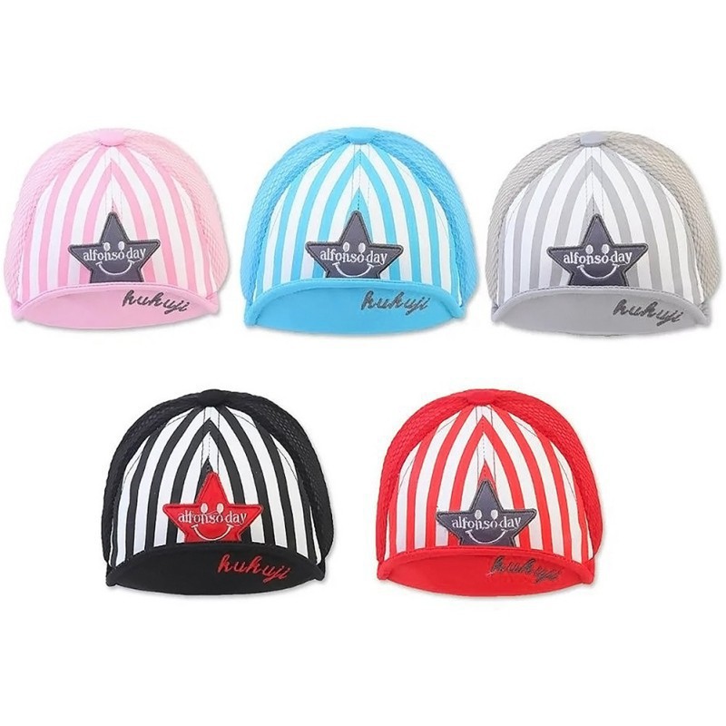 Topi Baseball Anak Balita Laki laki Perempuan IMPORT Motif Polos Animal Import Musim Panas - Topi Anak IMPORT Motif Bintang Usia 1 - 4 Tahun Topi Anak Baseball PINK - Topi Bayi dan Anak SALE