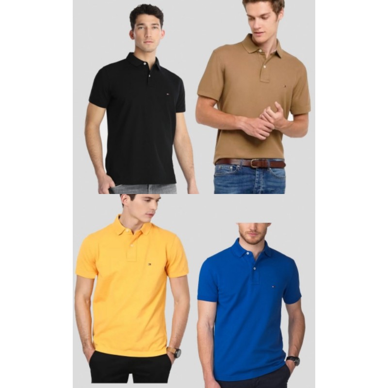  7 Warna TOMMY  HELFIGER Kaos  Polo Pria Shopee  Indonesia