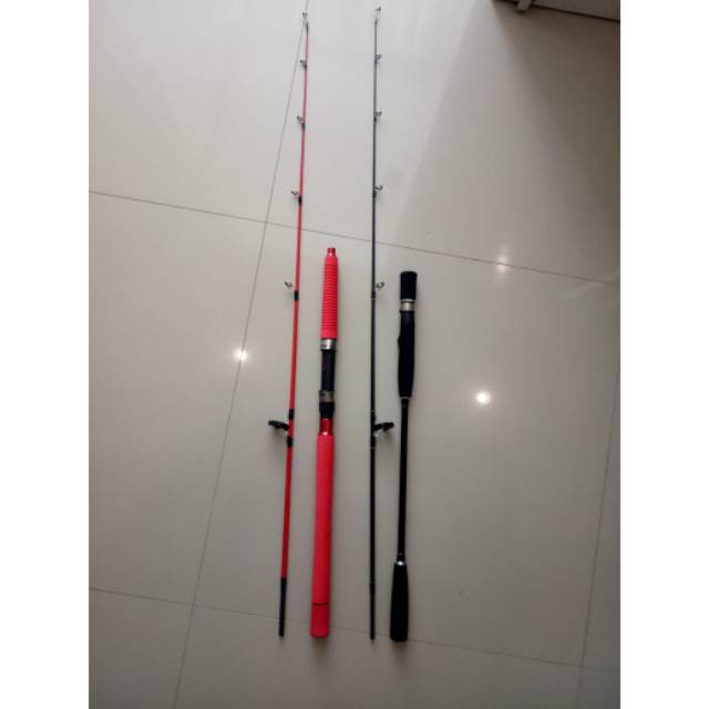 Ready Stik Joran Pancing Jigging Kenzai Azora Untuk Dasaran Laut atau Kolam