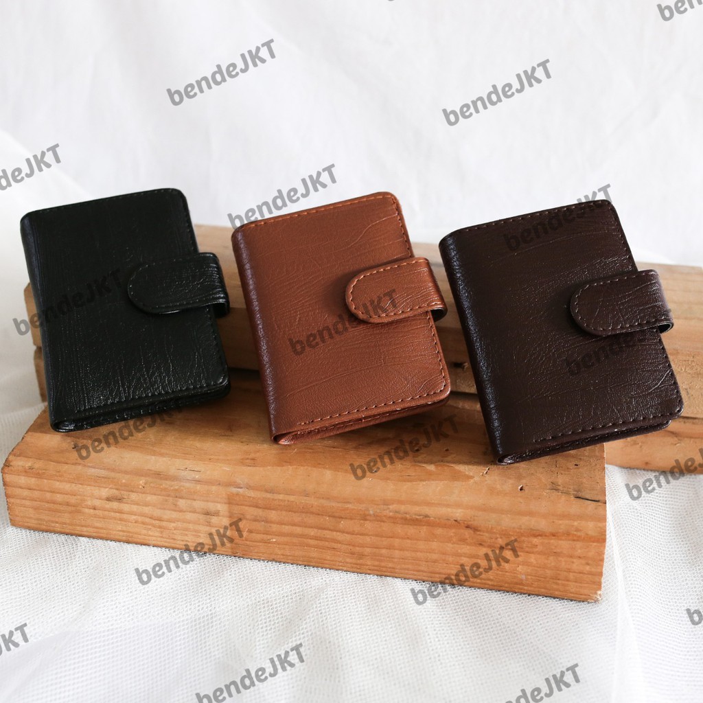 BENDE - DOMPET KARTU PRIA WOOD SERIES DAN UANG KERTAS PREMIUM TEMPAT KARTU