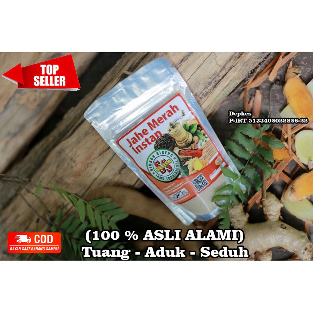 

[ASLI] JAHE MERAH INSTAN - JAHE MERAH BUBUK - TERMURAH