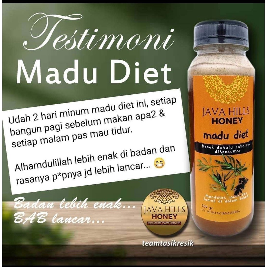 

Madu Diet Java hills Honey Javahills Honey Mumtaz madu diet herbal 320gr