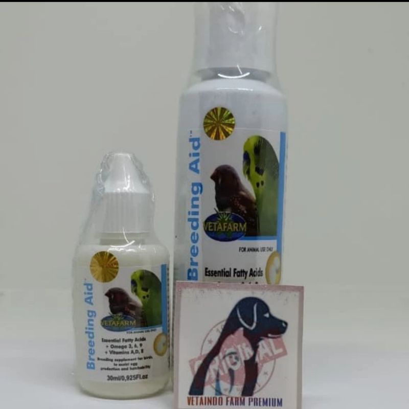 BREEDING AID VETAFARM VITAMIN BERTERNAK BURUNG BREDING AID