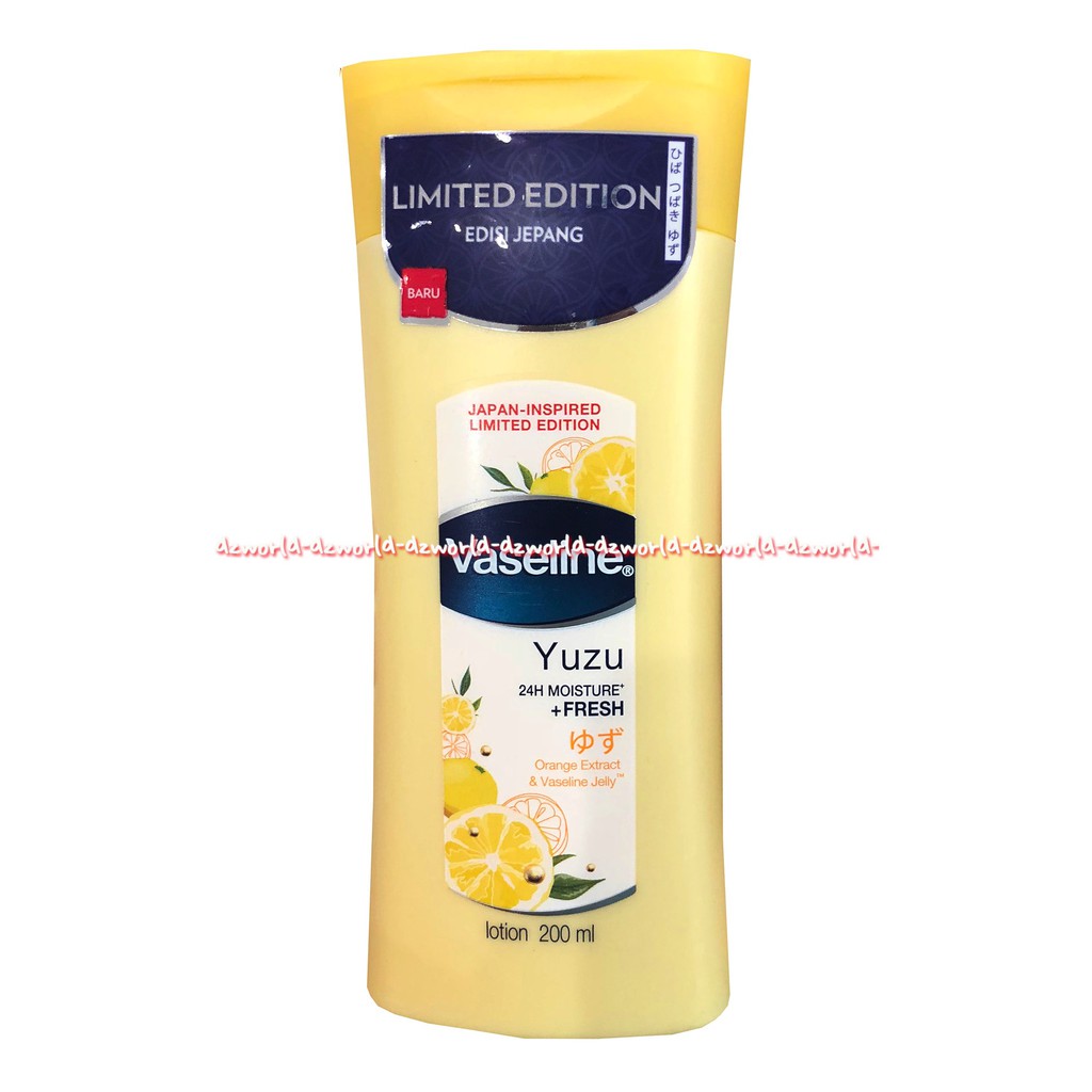 Vaseline 24 Hours Moisture Smooth Lotion Kulit Tersedia 3 Varian 200ml