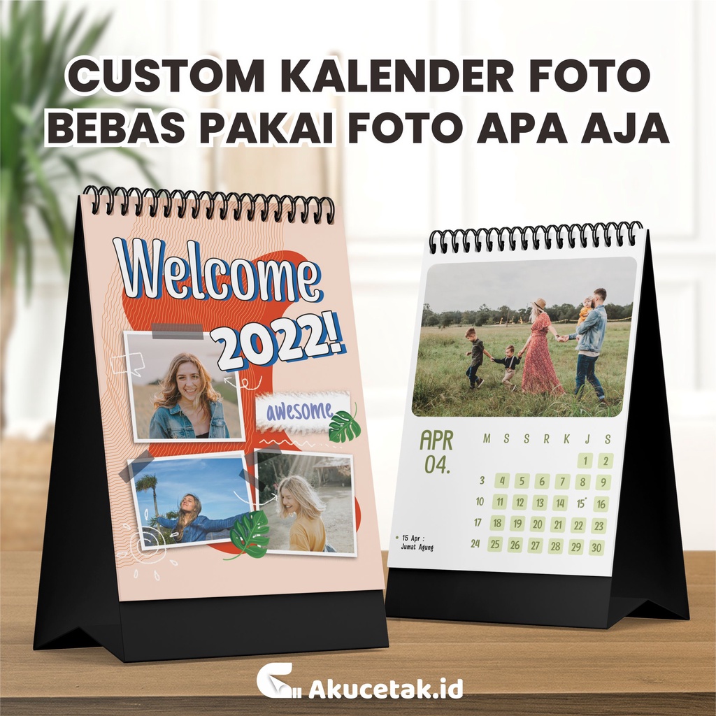 

Kalender Meja Custom Foto 2022 Vertikal Portrait / Kalender Murah 2022 Aesthetic Bisa Custom Gambar