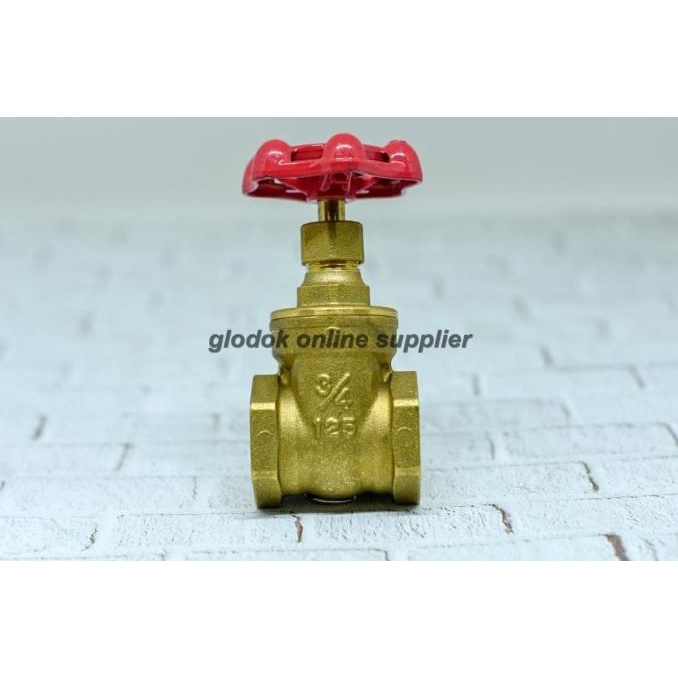 Gate Valve Kitz 2" #125 Kuningan Kran - Keran
