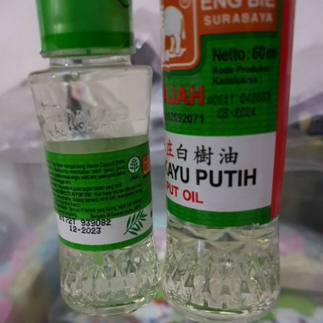 Minyak Kayu Putih Cap Gajah Cajuput Oil 30ml, 60ml