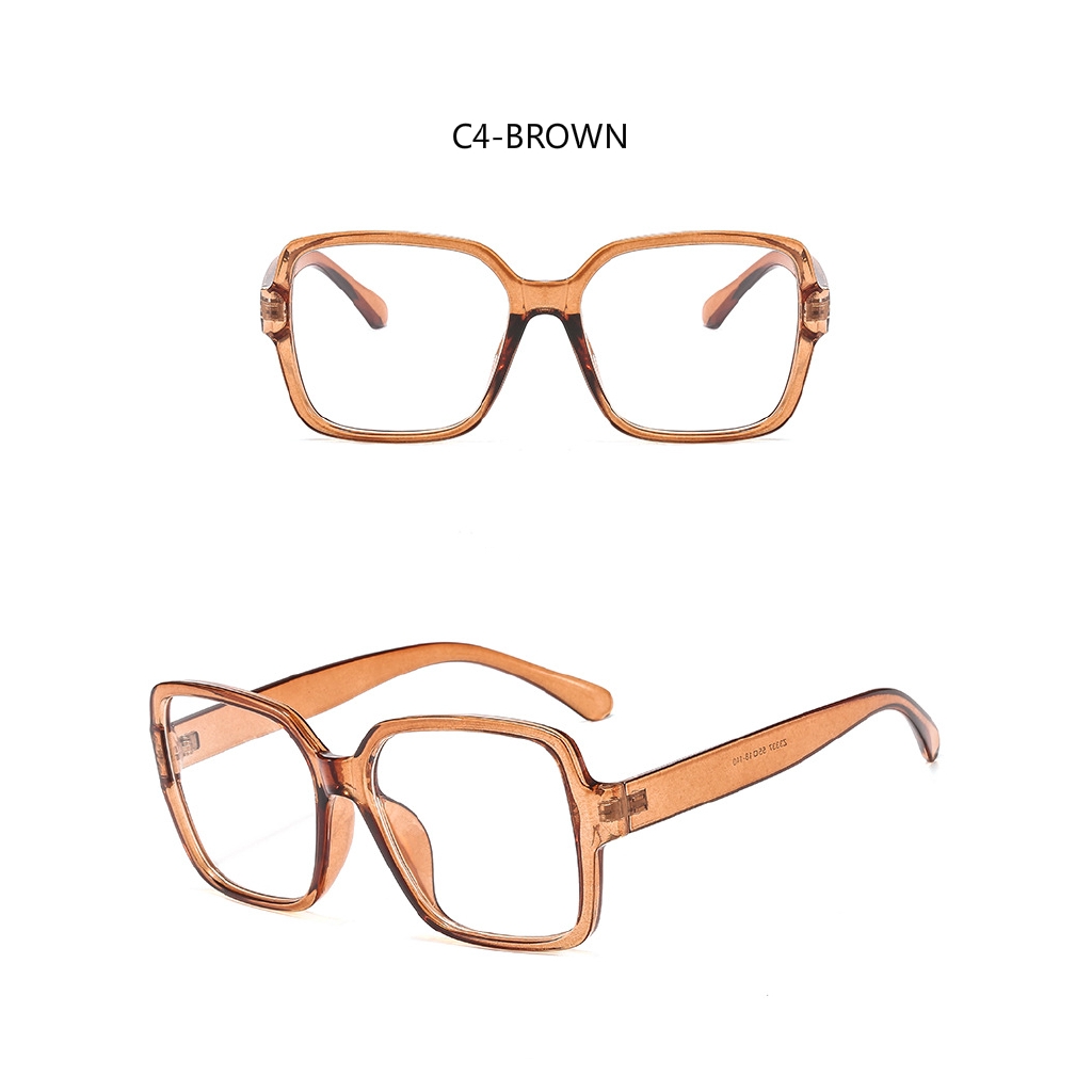 Fashion metal hinge ins retro square men's and women's glasses